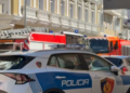 Përfshihet nga flakët hoteli në qendër të Shkodrës