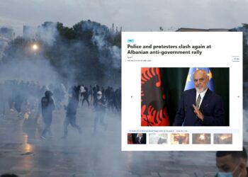 AFP: “Zvërneci” kthehet në revoltë kundër korrupsionit, protestuesit kërkojnë dorëheqjen e Ramës