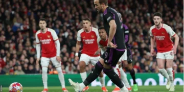 Dramë në Mynih mes Bayernit dhe Arsenalit, sfilatë golash në “Bernabéu” dhe befasia në Lisbonë (Rezultatet)