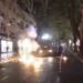 Përshkallëzohet situata, molotov drejt autoblindës së policisë, efektivët ndjekin protestuesit në rrugica