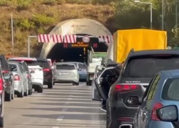 Bllokohet hyrja e tunelit Tiranë-Elbasan, policia në vendngjarje