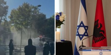 Protestat/ Mbyllet Ambasada e Izraelit në Tiranë