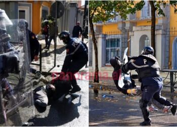 Studenti u dhunua nga policët, gazetarja: Ka krisje në vertebër dhe humbje të kujtesës!