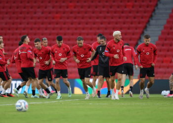 UEFA Nations League / Shqipëri-San Marino, kombëtarja zhvillon seancën e fundit. Ka një tjetër ndryshim në listë