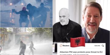 Eurodeputeti austriak thirrje Ramës: Të protestosh është pro europiane! Të qëllosh me gaz, ujë dhe burgosësh të mitur është antieuropiane