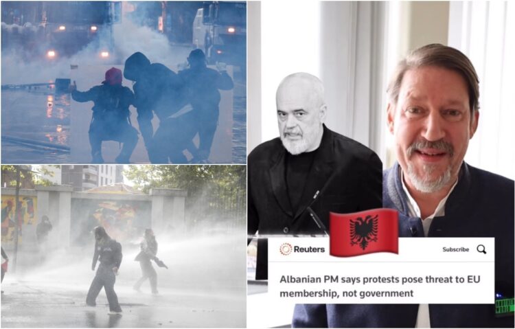 Eurodeputeti austriak thirrje Ramës: Të protestosh është pro europiane! Të qëllosh me gaz, ujë dhe burgosësh të mitur është antieuropiane