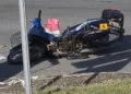 Aksident në Lushnje/ Makina përplas motoçikletën, dërgohet në spital drejtuesi motomjetit