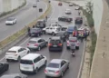 Aksident zinxhir në Unazën e Madhe, disa automjete përplasen me njëra tjetrën