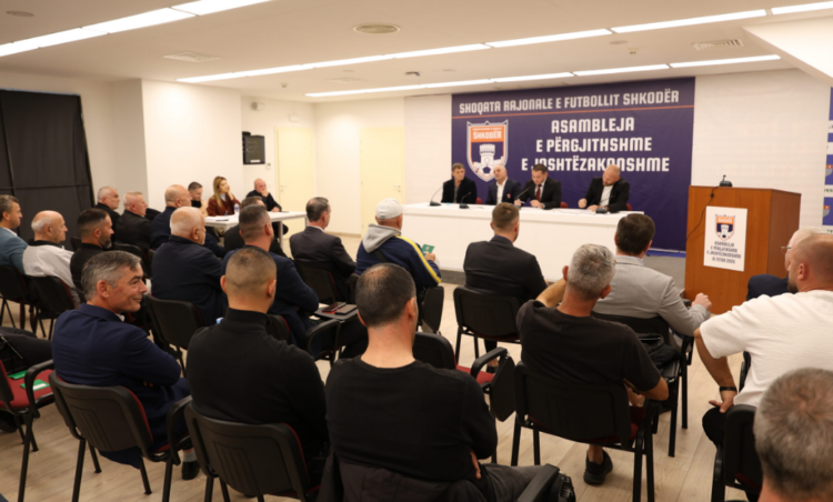 Asambleja e Përgjithshme e Jashtëzakonshme/ Armir Grima zgjidhet kryetar i Shoqatës Rajonale të Futbollit Shkodër