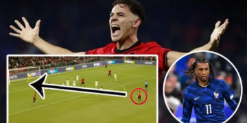 Kristjan Asllani në një “kalibër” me Michael Olise, mes më të mirëve në 11-she edhe Elseid Hysaj