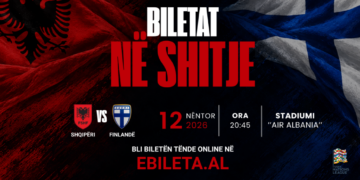 UEFA Nations League/ Shqipëri-Finlandë, dalin në shitje biletat për sfidën në “Air Albania”