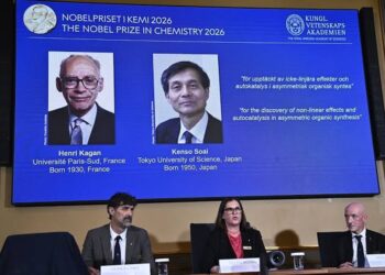 Shpallen fituesit e çmimit Nobel në Kimi për 2026, dy shkencëtarët zgjidhën misterin 100-vjeçar