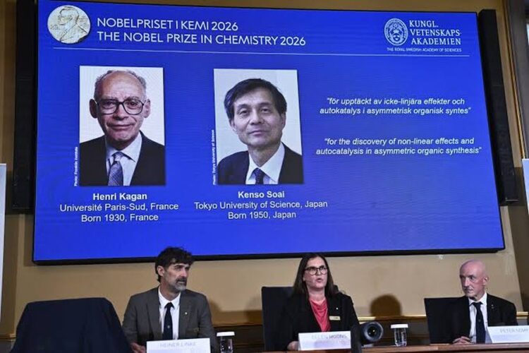 Shpallen fituesit e çmimit Nobel në Kimi për 2026, dy shkencëtarët zgjidhën misterin 100-vjeçar