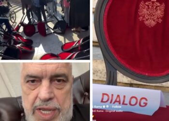 Pedagogët dhe studentet i thyen karriget dhe refuzuan dialogun, Rama reagon me videomesazh ironizues