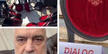 Pedagogët dhe studentet i thyen karriget dhe refuzuan dialogun, Rama reagon me videomesazh ironizues
