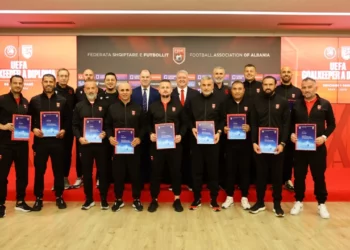 Përfundon me sukses kursi i parë UEFA Goalkeeper A, Duka: Zhvillim i rëndësishëm për futbollin shqiptar