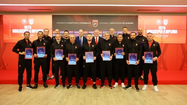 Përfundon me sukses kursi i parë UEFA Goalkeeper A, Duka: Zhvillim i rëndësishëm për futbollin shqiptar