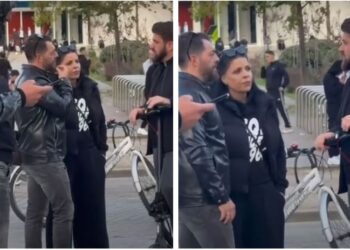 Aurela Gaçe lë rrjetet sociale dhe del në rrugë, këngëtarja i bashkohet studentëve në protestë
