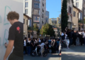 Nxënësit e gjimnazit “Partizani” i bashkohen protestës, bojkotojnë mësimin dhe bllokojnë rrugën