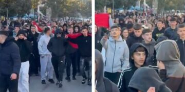 Gjimnazistët e Tiranës dhe Kamzës bojkotojnë mësimin dhe i bashkohen protestës së studentëve
