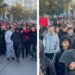 Gjimnazistët e Tiranës dhe Kamzës bojkotojnë mësimin dhe i bashkohen protestës së studentëve