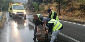 Rrëshqitje gurësh në aksin Burrel-Skuraj, situata problematike edhe në zonën e Shkopetit