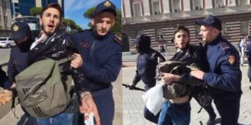 “O jam kamarier dhe po shkoj në punë”, ndalohet me dhunë i riu te Kryeministria