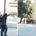Policia hedh gaz lotsjellës në drejtim të protestuesve te Kryeministria, studentët rezistojnë