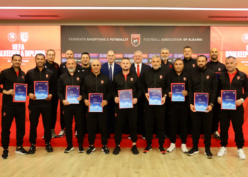 Përfundon me sukses kursi i parë UEFA Goalkeeper A, Presidenti Duka: Një zhvillim shumë i rëndësishëm për futbollin shqiptar