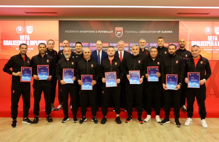 Përfundon me sukses kursi i parë UEFA Goalkeeper A, Presidenti Duka: Një zhvillim shumë i rëndësishëm për futbollin shqiptar