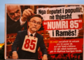 Protestuesit ironizojnë Erion Braçen: U bëre numri 85 i Ramës!