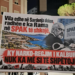 Qytetarët ironizojnë me pankarta: Rama me pasqyrë, Bela me skandale! Vila në Sardenja dolën, Kryeministri të shkojë në SPAK