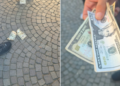 2500 euro për policinë/ Protestuesit ironizojnë premtimin e Ramës, mbulojnë efektivët me kartëmonedha false