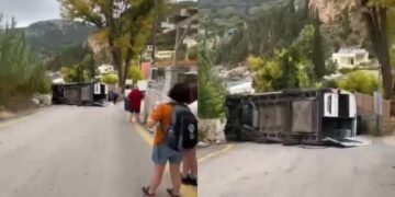 Aksidentohet autobusi në Korfuz, mes 30 pasagjerëve edhe shqiptarë