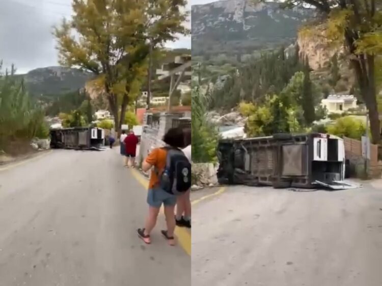Aksidentohet autobusi në Korfuz, mes 30 pasagjerëve edhe shqiptarë