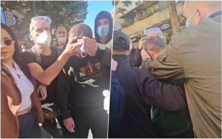 Plagoset në kokë një prej protestuesve, qytetarët kërkojnë ndihmën e ambulancës