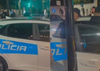 Policia ndalon aktivistët e protestës Arben Kola dhe Dritan Goxhaj (VIDEO)