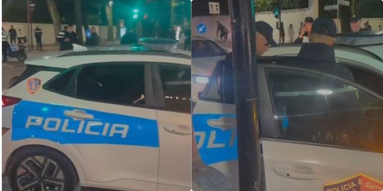 Policia ndalon aktivistët e protestës Arben Kola dhe Dritan Goxhaj (VIDEO)