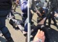 SKANDAL/ Efektivët tërheqin zvarrë gjimnazistët gjatë protestës! Polici e qëllon me shkelma edhe pse është i neutralizuar!