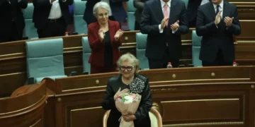 Merr fund kriza, Justina Shiroka-Pula zgjidhet presidente e Kosovës! Jep mesazhin e parë
