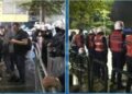 “Dorëheqje”/ Protestuesit me thirrje të forta përpara Kuvendit