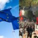 “Shqipëria në BE pa Edi Ramën”/ Shqiptarët e Diasporës protestojnë sot para Komisionit Evropian në Bruksel: Dëgjoni zërin e qytetarëve