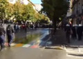 Përshkallëzohet situata, policia ndërhyn me autobotë uji dhe gaz lotsjellës mbi studentët dhe pedagogët