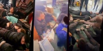 Të lidhur dhe të shtrirë në dysheme, reagon Policia: Nuk janë në ambientet e komisariatit