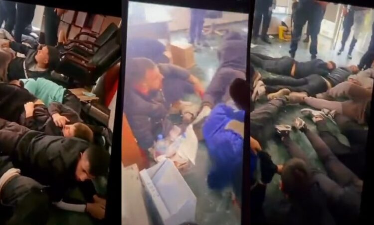 Të lidhur dhe të shtrirë në dysheme, reagon Policia: Nuk janë në ambientet e komisariatit