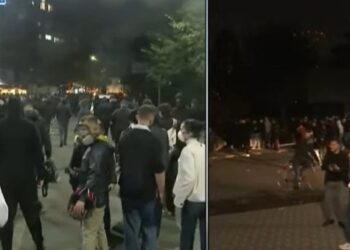 Protestuesit marshojnë në akset kryesore të Tiranës