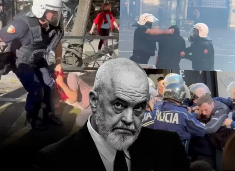Rama sulmon protestuesit: Të paudhë! Duart e huaja janë futur për të na ndalur