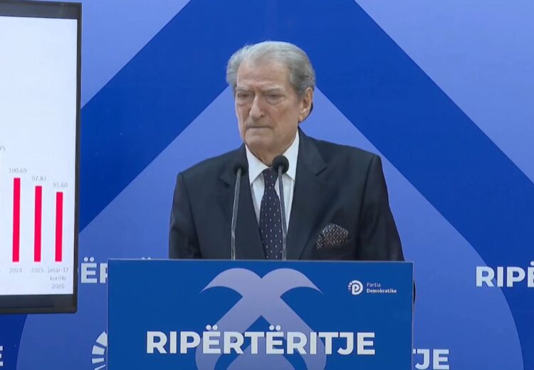 “Studimi i Eurostat tregon se Shqipëria është lavatriçja nr.1 në botë e parave të drogës”- Berisha: Zhvlerësimin e euros e paguan qytetari
