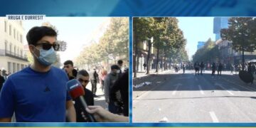 “Mbaron shkollën dhe nuk gjen dot punë”/ Studenti i Drejtësisë në protestë: Policia nuk po kursen nga dhuna as vajzat!