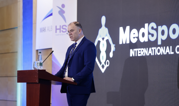 MedSportTech International Congress 2026 në Tiranë, Sekretari Shulku: Investimi në mjekësinë sportive për të ardhmen e futbollit